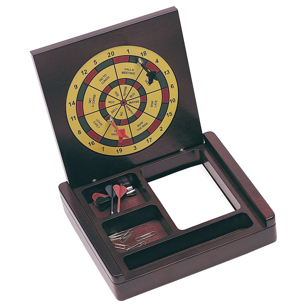 Executive Dart Board and Stationery Box