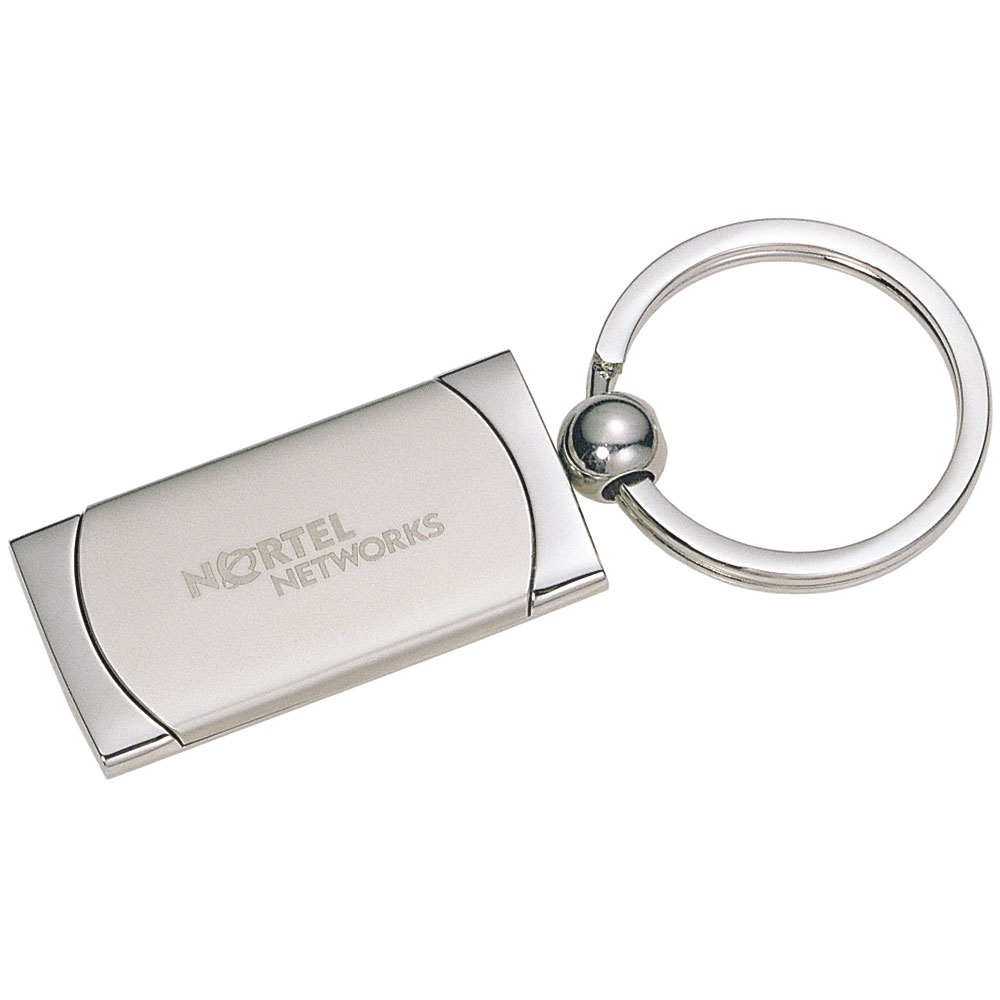 Round Engravable Stainless Steel Key Chain –